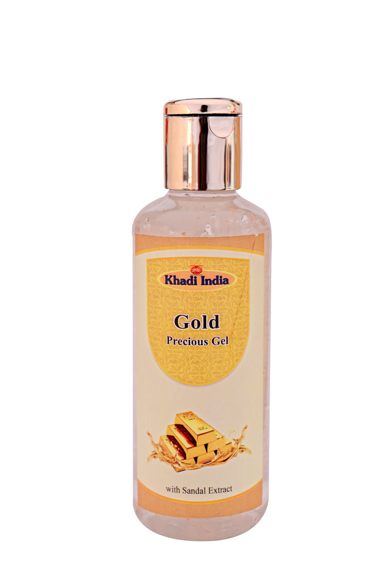 Gold Precious Gel - 200ml | Natural Skin Nourishing Gel with 24 Carat Gold