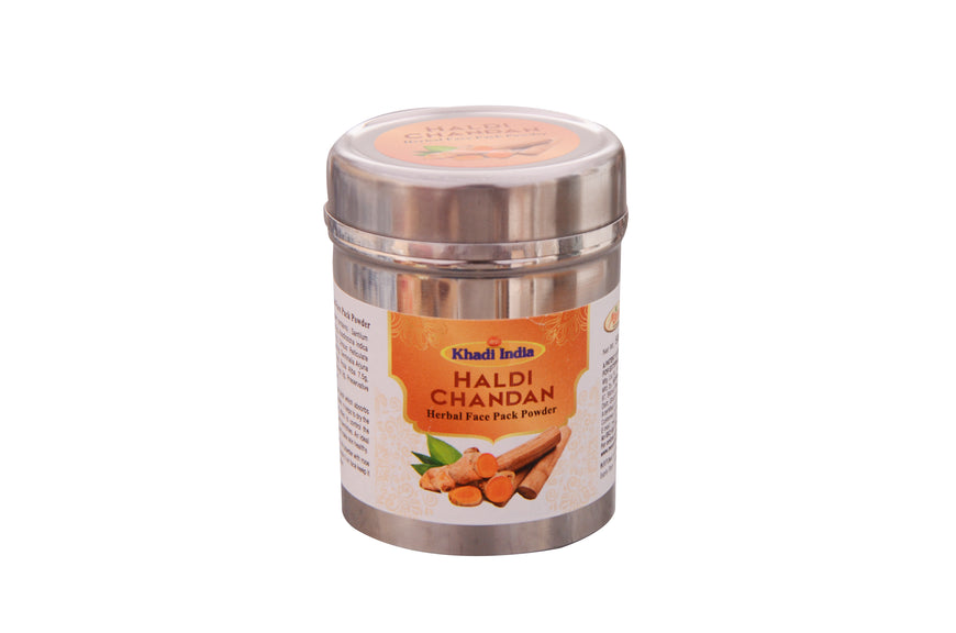 Haldi Chandan Face Pack Powder - 50g | Skin Brightening & Soothing Ayurvedic Face Pack