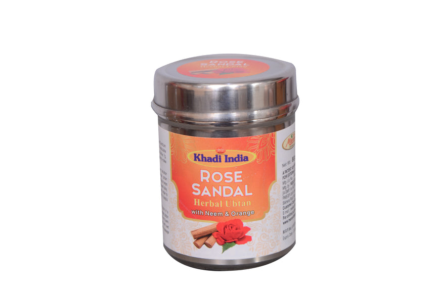 Rose Sandal Ubtan - 80g | Ayurvedic Skin Brightening & Moisturizing Ubtan