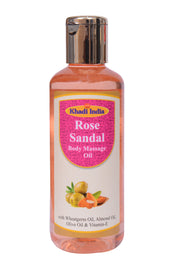 Rose-Sandal Body Massage Oil - 200ml | Ayurvedic Nourishing Oil