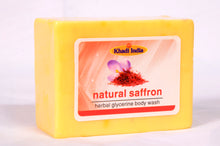 Ayurvedic Herbal Soap - Natural Saffron Glycerin Bodywash 125g