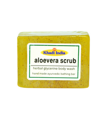 Aloe Vera Scrub Glycerin Body Wash (125g) | Herbal Soap