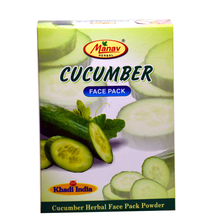 Cucumber Face Pack Powder 100g – Cooling & Hydrating Face Pack for Glowing Skin
