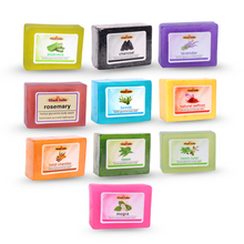 Herbal Glycerine Soap – Pack of 10 Assorted Body Wash Bars (125g each)