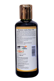 Brahmi Amla Hair Oil - 200ml | Ayurvedic Dandruff Control & Hair Nourishing Oil