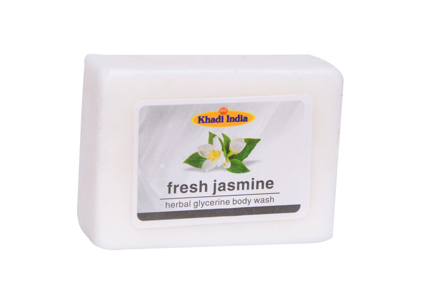 AYURVEDIC HERBAL SOAP - Fresh Jasmine glycerin bodywash 125g