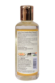 LEMONGRASS - JAISMIN BODY MASSAGE OIL 200mlLemongrass-Jasmine Body Massage Oil - 200ml | Ayurvedic Nourishing Oil