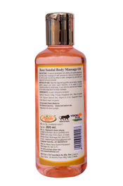 Rose-Sandal Body Massage Oil - 200ml | Ayurvedic Nourishing Oil