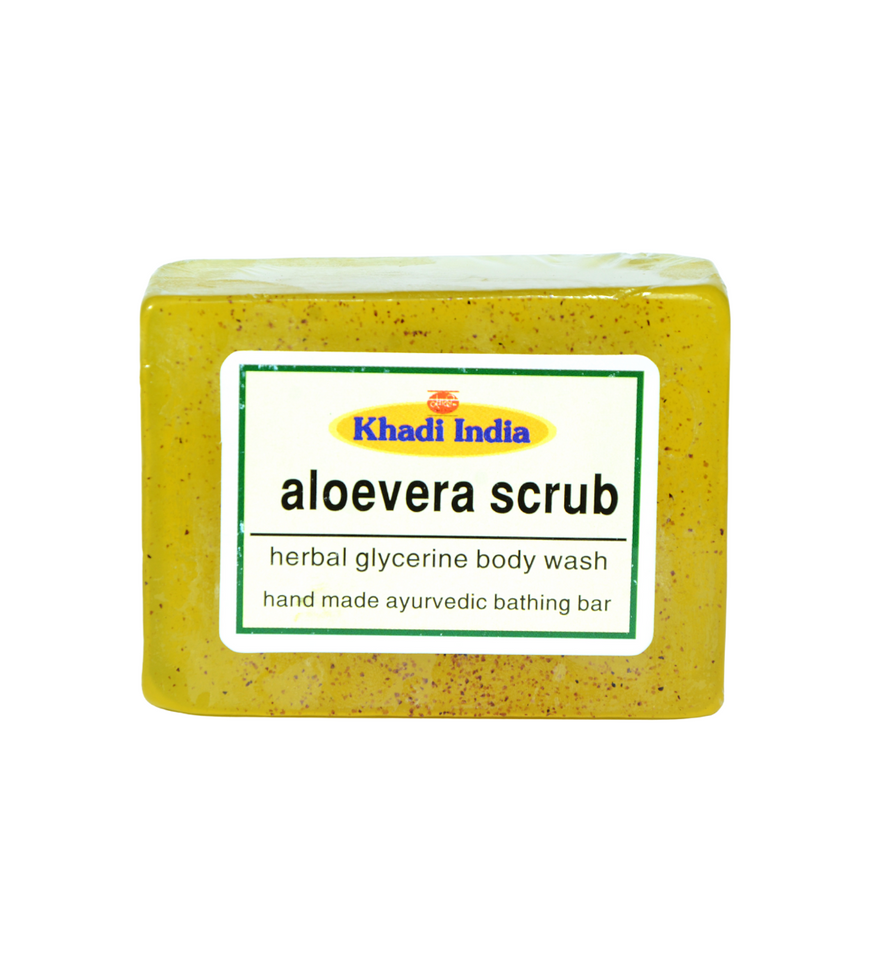 HERBAL SOAP - Alovera Scrub glycerin bodywash 125g