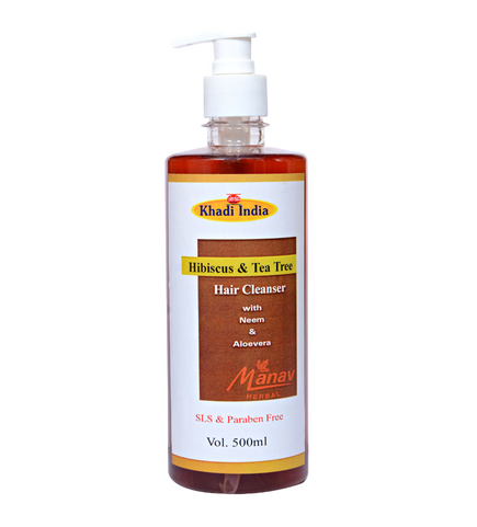 HIBISCUS & TEA TREE HAIR CLEANSER 500 ml